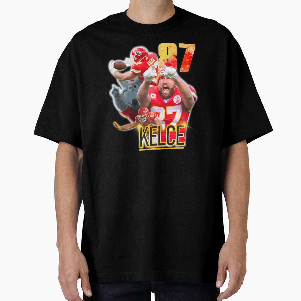 Kelce Kc T-Shirt - Unique Graphic Unisex - T-Shirt, Sweatshirt, Hoodie