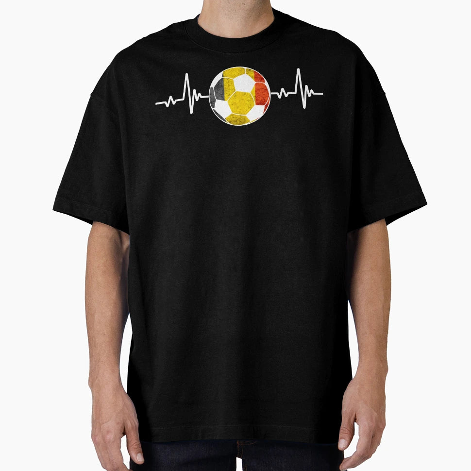 Football Belgium T-Shirt - Minimalist Print Unisex - T-Shirt, Sweatshirt, Hoodie