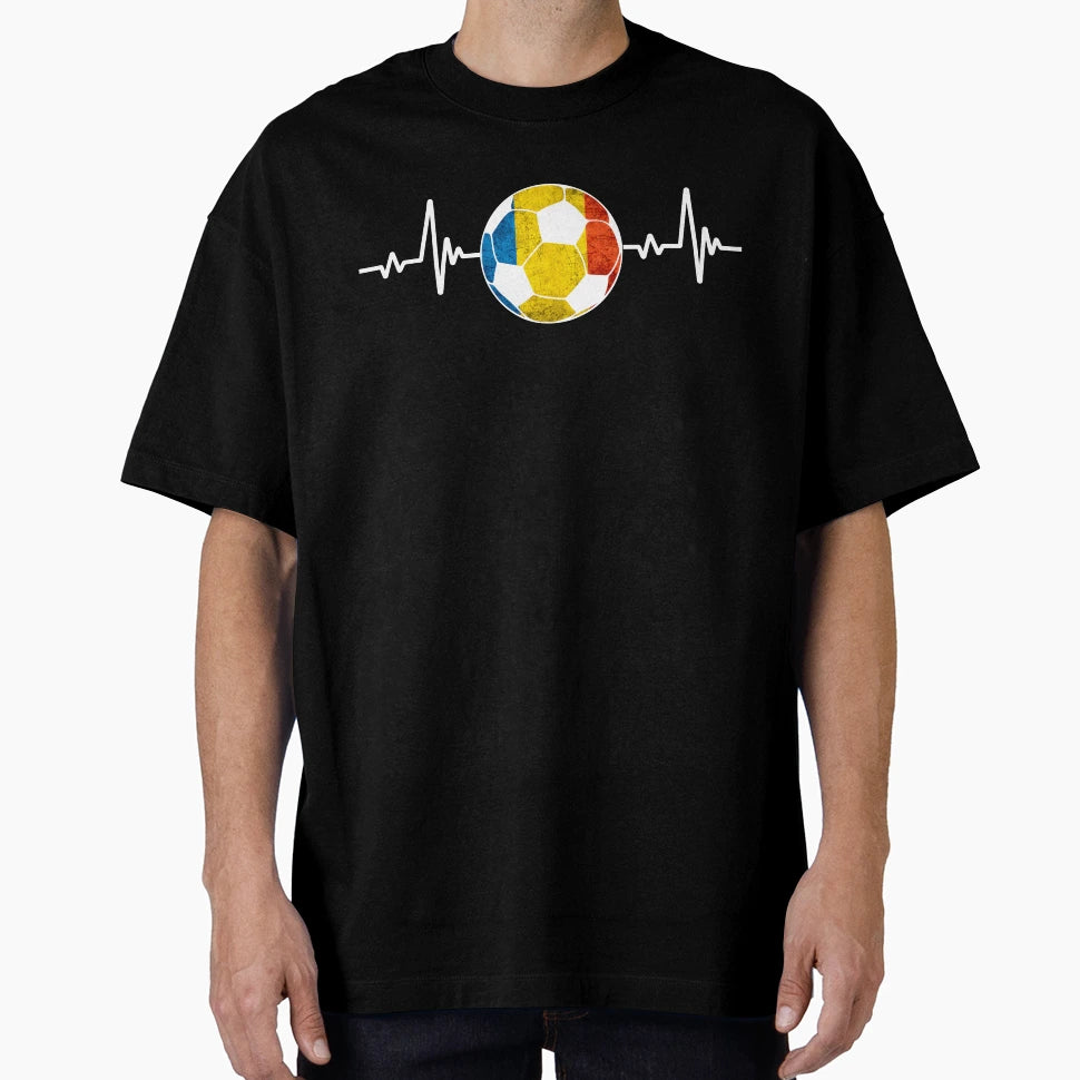 Football Romania T-Shirt - Fun Novelty Design Unisex - T-Shirt, Sweatshirt, Hoodie