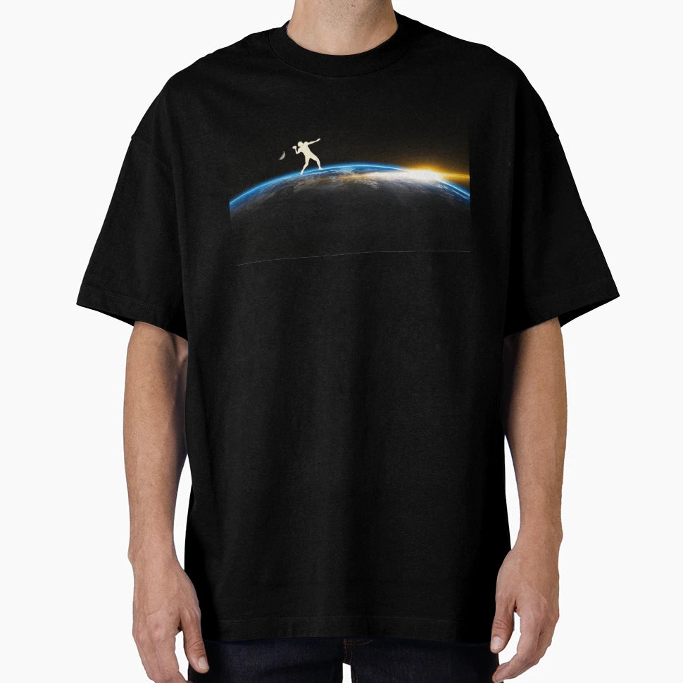 Football Earth T-Shirt - Aesthetic Graphic Unisex - T-Shirt, Sweatshirt, Hoodie