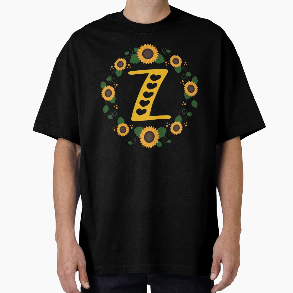 Monogram Letter Z T-Shirt - Custom Art Print Men Women - T-Shirt, Sweatshirt, Hoodie