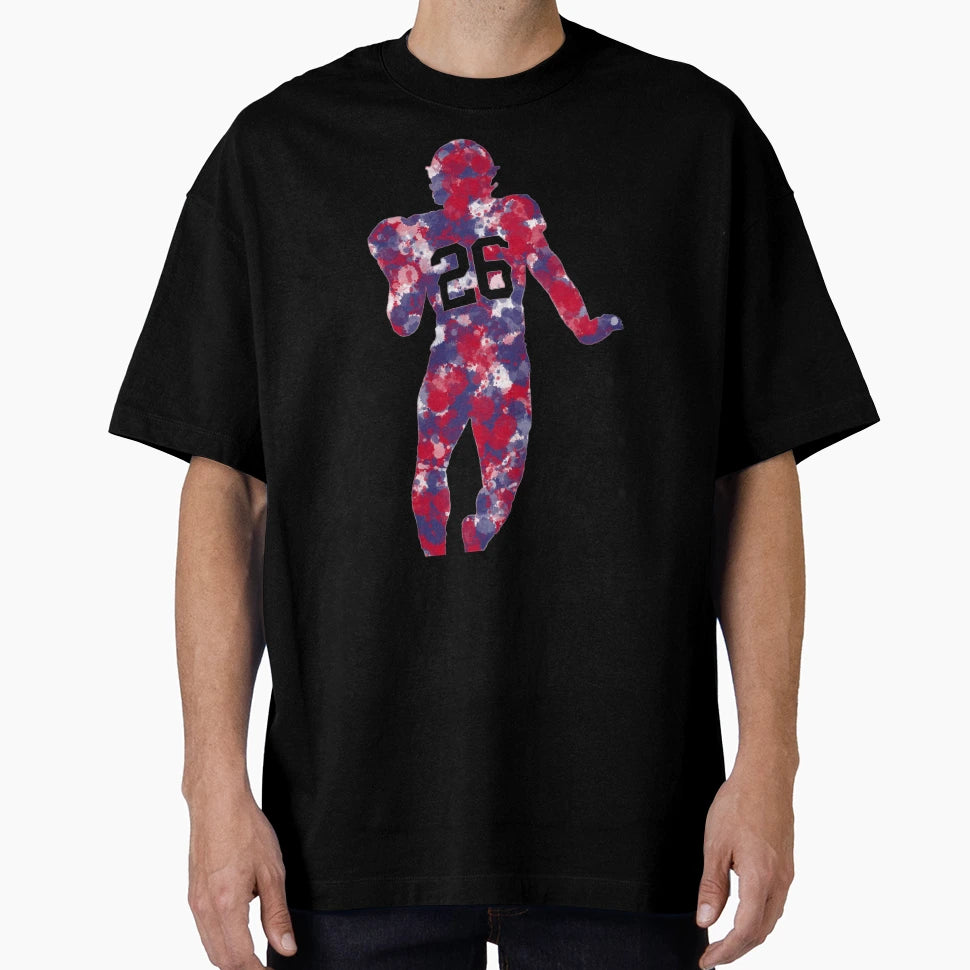 Splatter Saquon T-Shirt - Aesthetic Graphic Unisex - T-Shirt, Sweatshirt, Hoodie