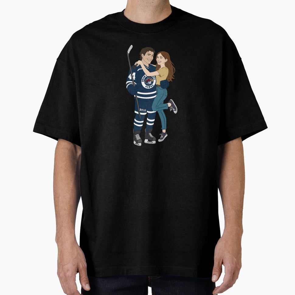 Off Campus Hannah Garrett T-Shirt - Minimalist Print for Adults - T-Shirt, Sweatshirt, Hoodie