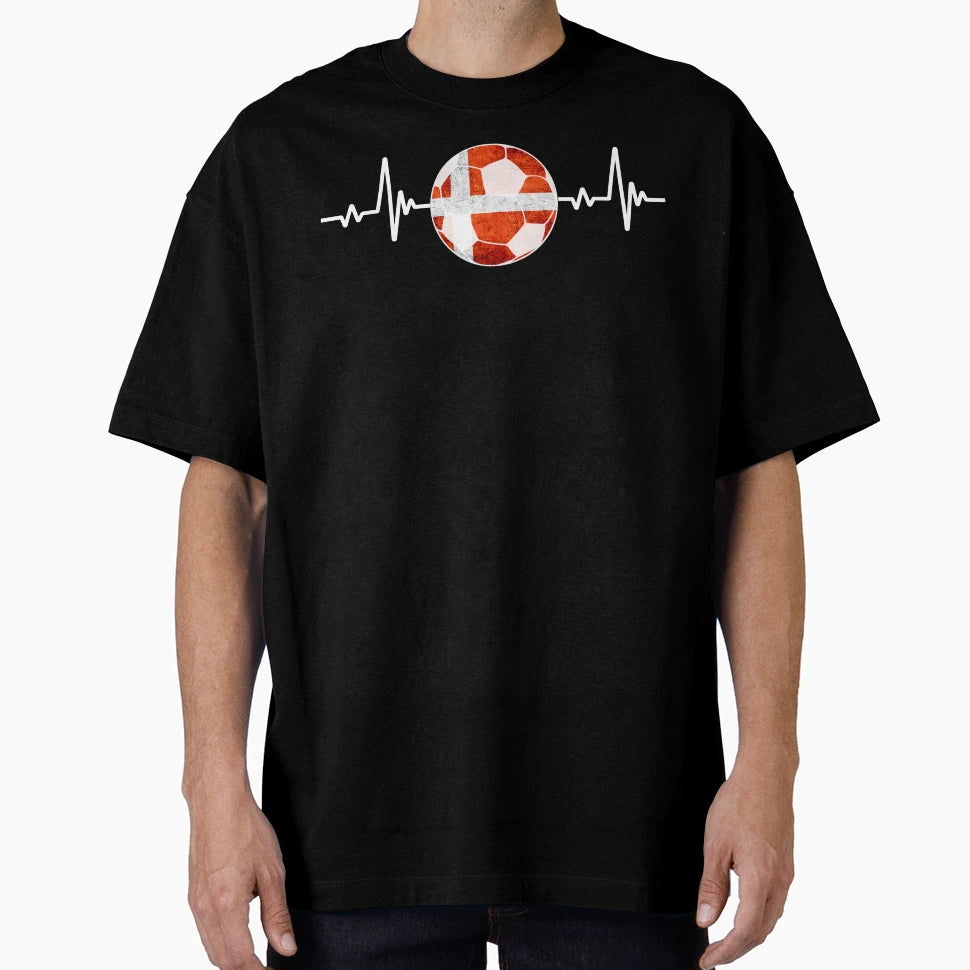 Football Denmark T-Shirt - Streetwear Style Men Women - T-Shirt, Sweatshirt, Hoodie