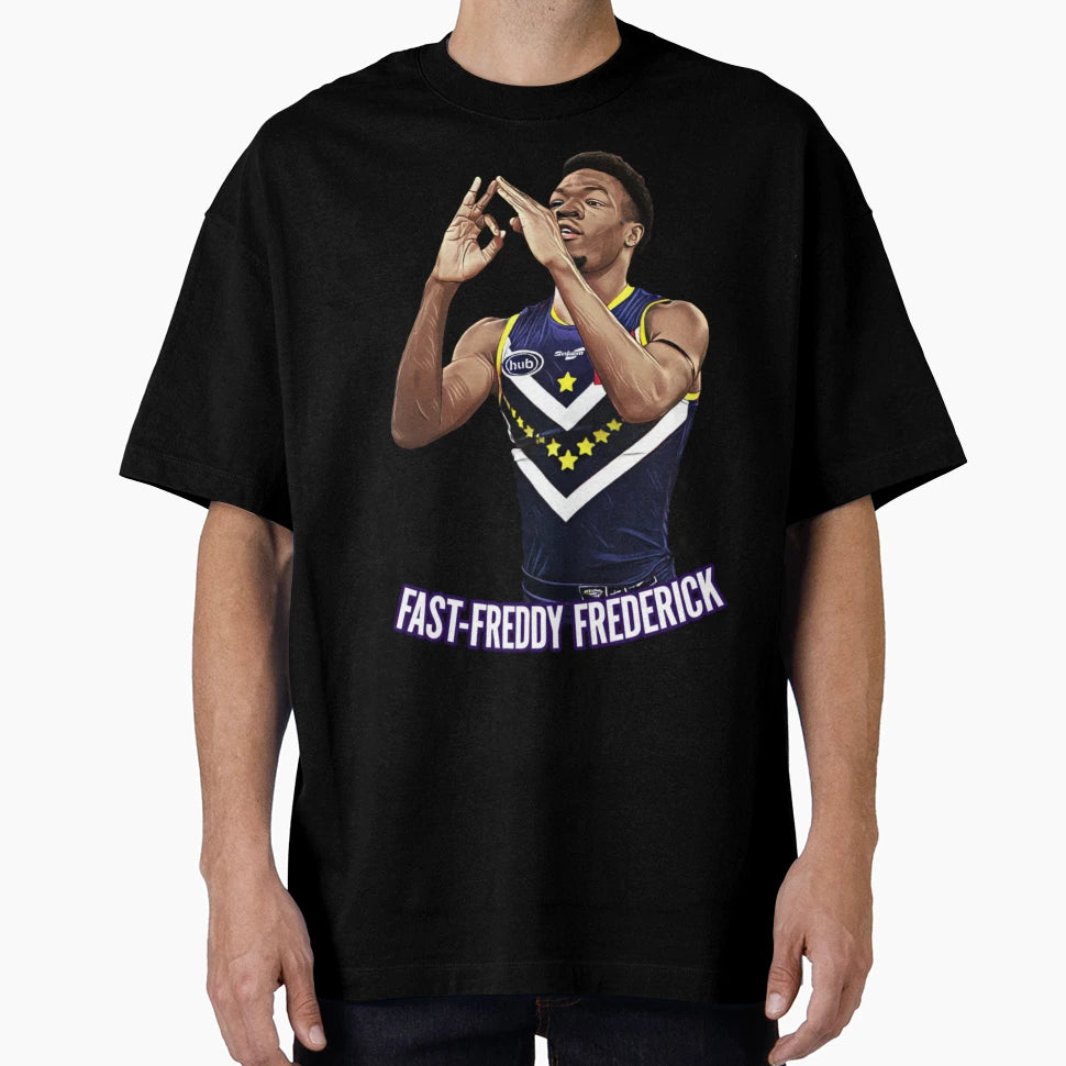 Fast Freddy Frederick T-Shirt - Graphic Print for Adults - T-Shirt, Sweatshirt, Hoodie