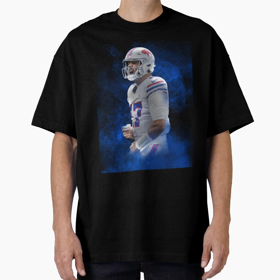 J Allen Buffalo Sports Art T-Shirt - Graphic Print Men Women - T-Shirt, Sweatshirt, Hoodie