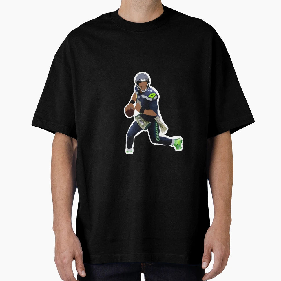 Russell Wilson T-Shirt - Fun Novelty Design for Adults - T-Shirt, Sweatshirt, Hoodie