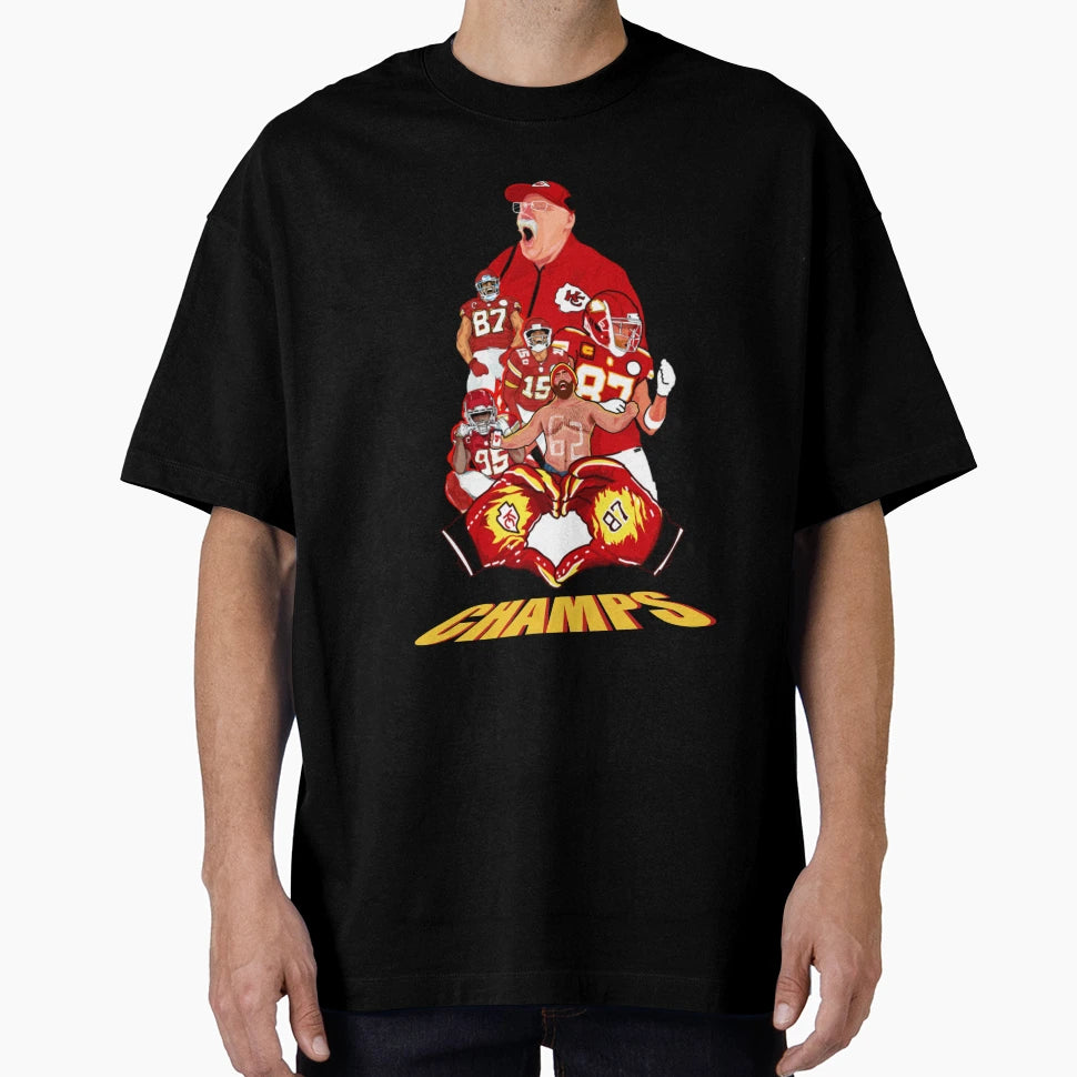 Kansas City Chiefs T-Shirt - Novelty Apparel Men Women - T-Shirt, Sweatshirt, Hoodie