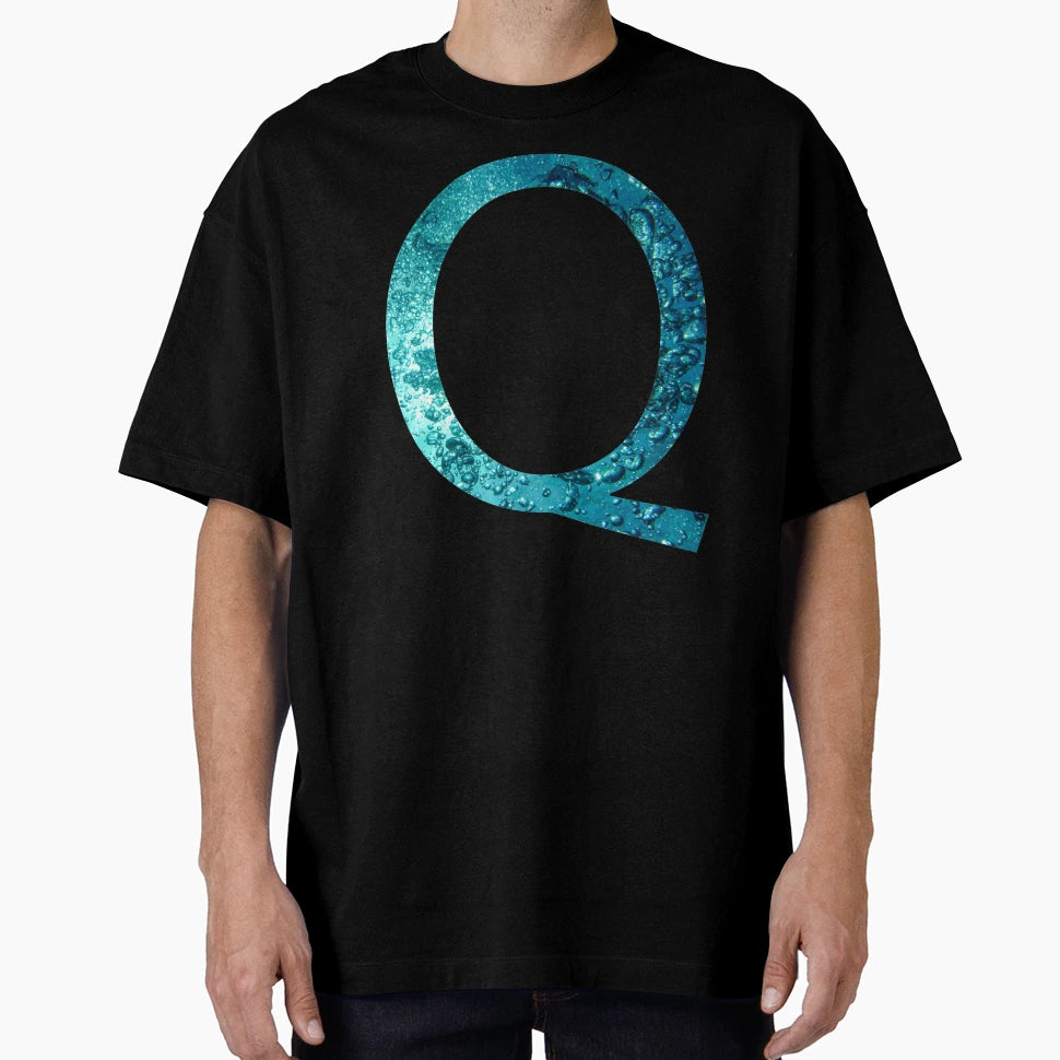 Aquatic Q T-Shirt - Minimalist Print Men Women - T-Shirt, Sweatshirt, Hoodie
