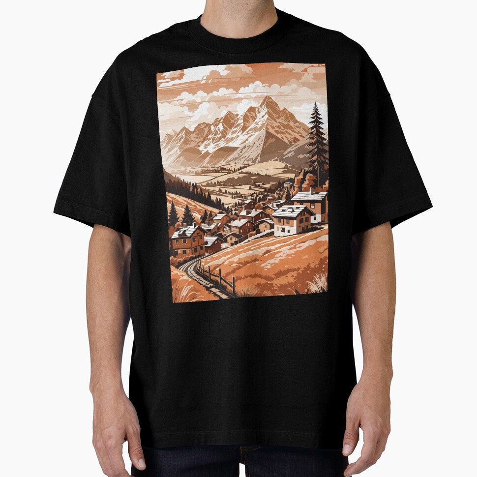 The village by Arty Art - Adult & Kids T-Shirts, Sweatshirts & Hoodies apparel design preview 1