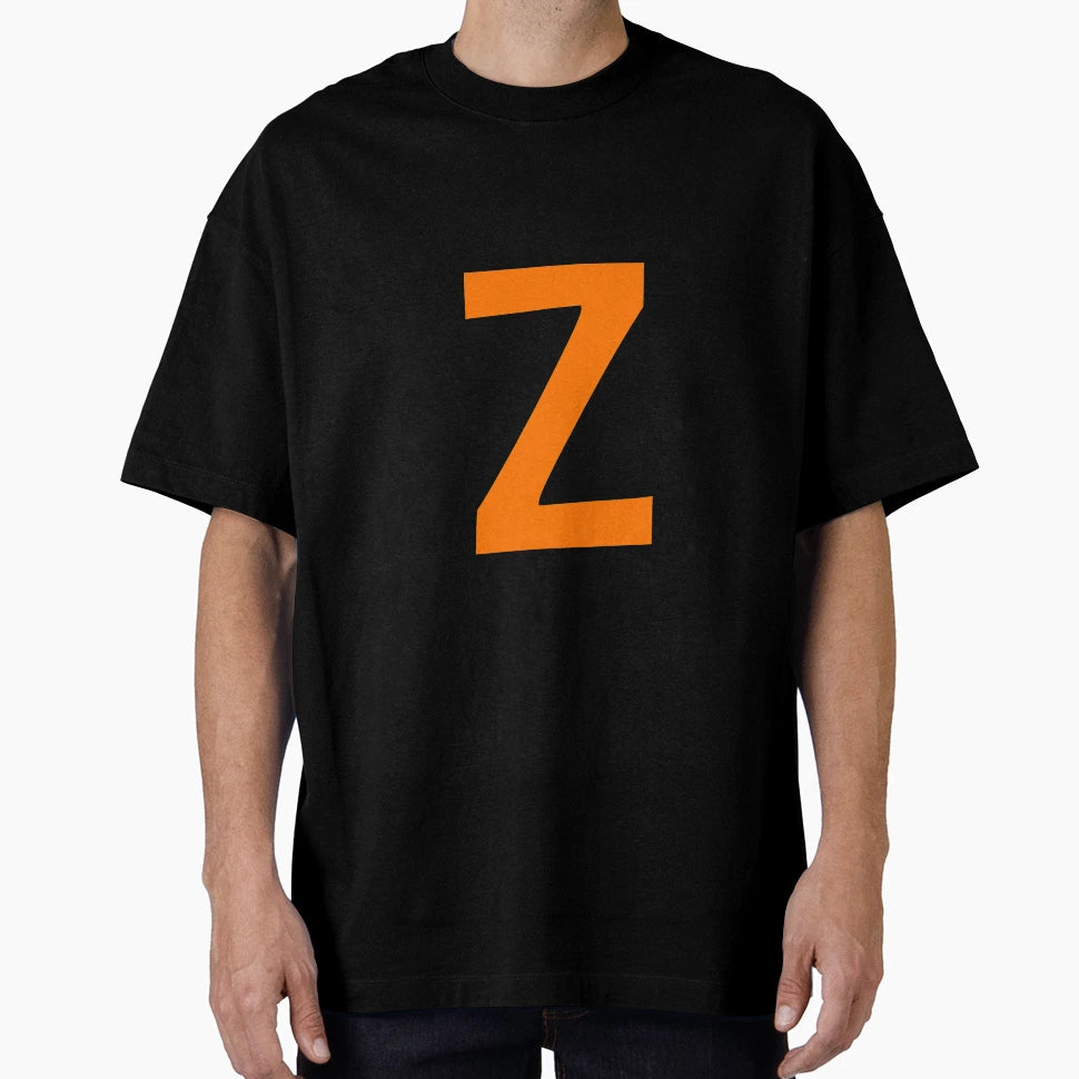 Orange Color Letter Z T-Shirt - Custom Art Print Men Women - T-Shirt, Sweatshirt, Hoodie