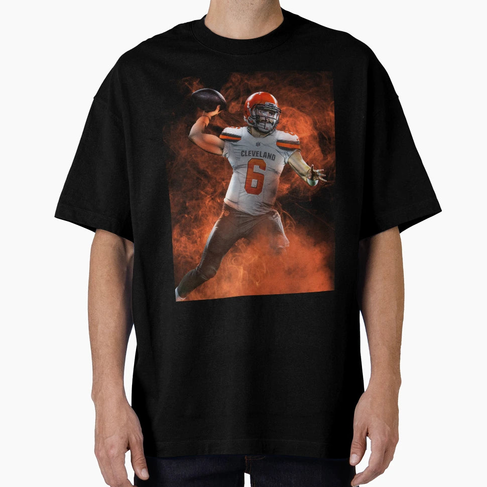 Baker M Cleveland Sports Art T-Shirt - Novelty Apparel Men Women - T-Shirt, Sweatshirt, Hoodie