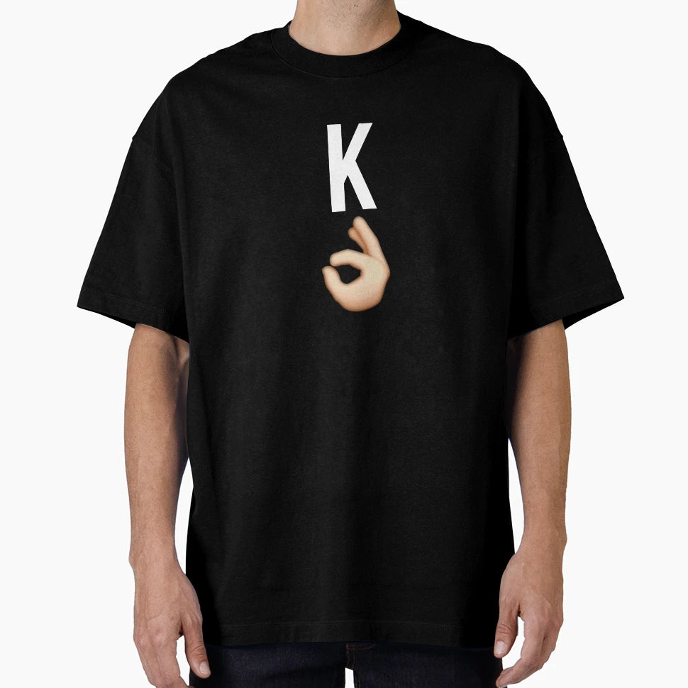 K Emoji T-Shirt - Aesthetic Graphic Men Women - T-Shirt, Sweatshirt, Hoodie