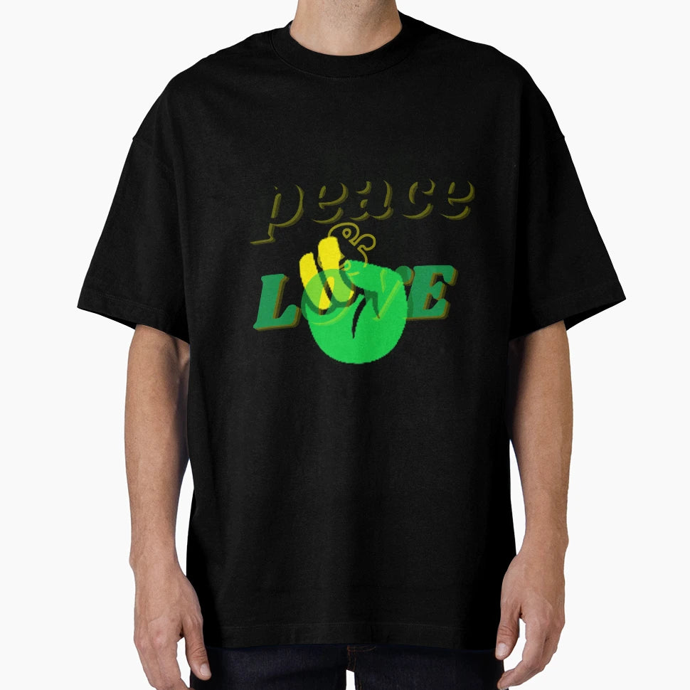 Peace And Love T-Shirt - Unique Graphic Unisex - T-Shirt, Sweatshirt, Hoodie