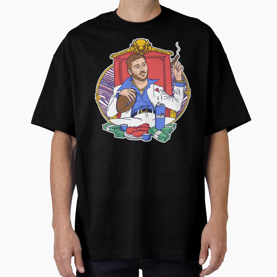 Scarface Buffalo Football Pop Art Circle T-Shirt - Unique Graphic Unisex - T-Shirt, Sweatshirt, Hoodie