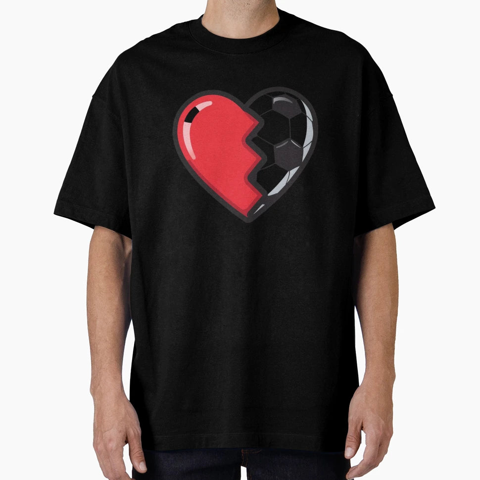 Love Football Soccer T-Shirt - Streetwear Style Men Women - T-Shirt, Sweatshirt, Hoodie