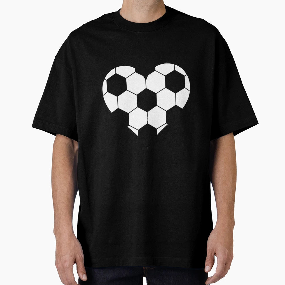 Soccer Love T-Shirt - Custom Art Print for Adults - T-Shirt, Sweatshirt, Hoodie