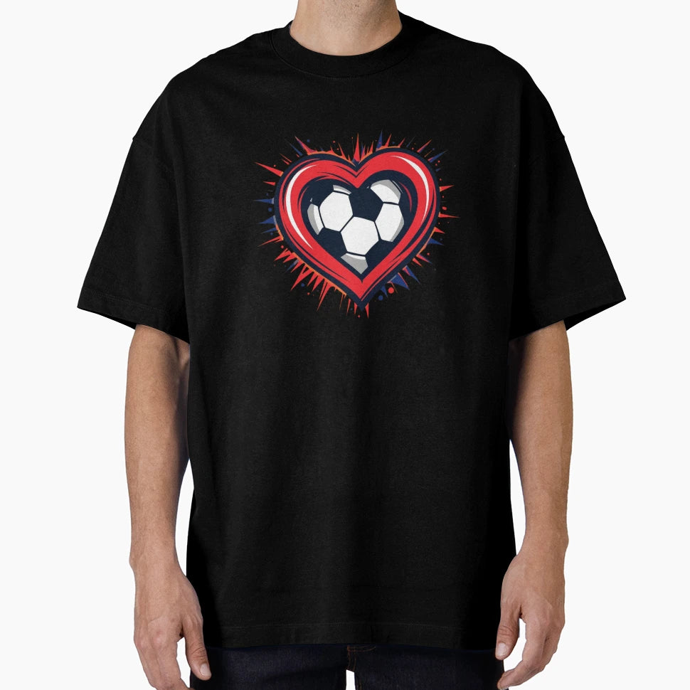 Soccer Love T-Shirt - Streetwear Style Unisex - T-Shirt, Sweatshirt, Hoodie