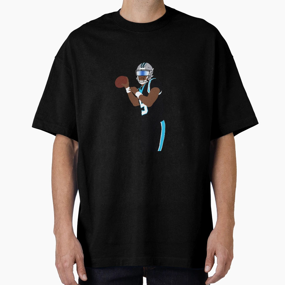 Bryce Young Carolina Panthers T-Shirt - Custom Art Print Unisex - T-Shirt, Sweatshirt, Hoodie