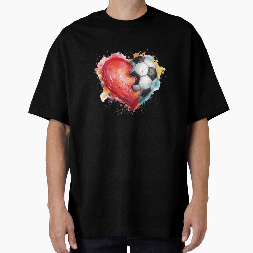 Soccer Love T-Shirt - Streetwear Style Men Women - T-Shirt, Sweatshirt, Hoodie