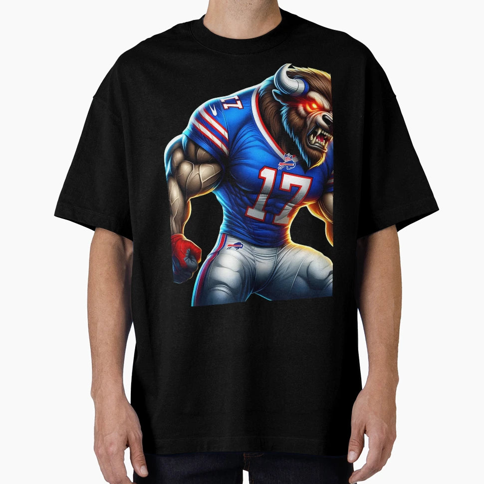 Billy Buffalo Bills T-Shirt - Custom Art Print Unisex - T-Shirt, Sweatshirt, Hoodie