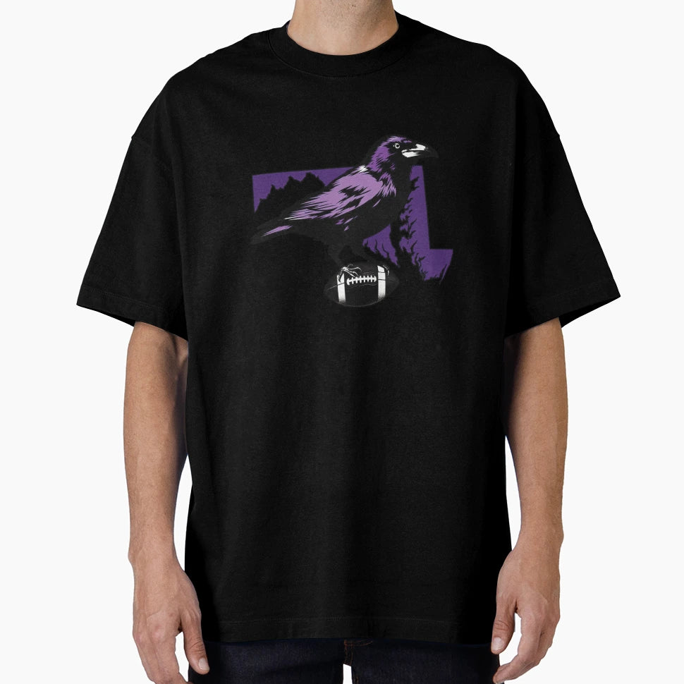 Maryland Raven T-Shirt - Fun Novelty Design Men Women - T-Shirt, Sweatshirt, Hoodie