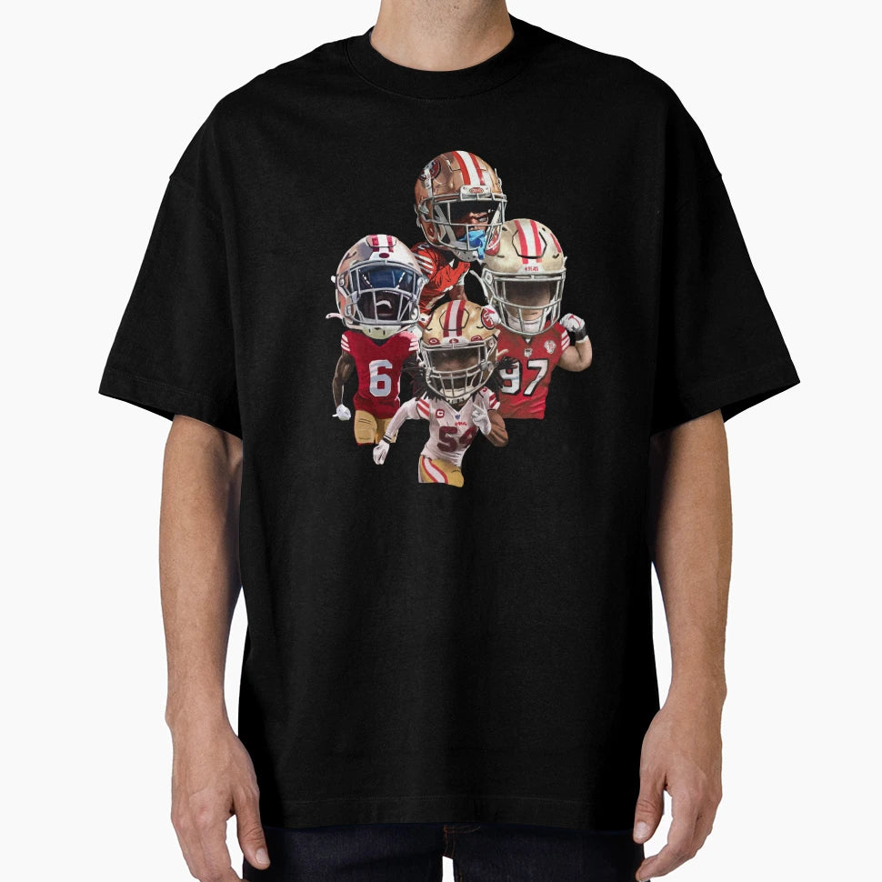 San Francisco 49Ers Niners D T-Shirt - Trendy Graphic Unisex - T-Shirt, Sweatshirt, Hoodie