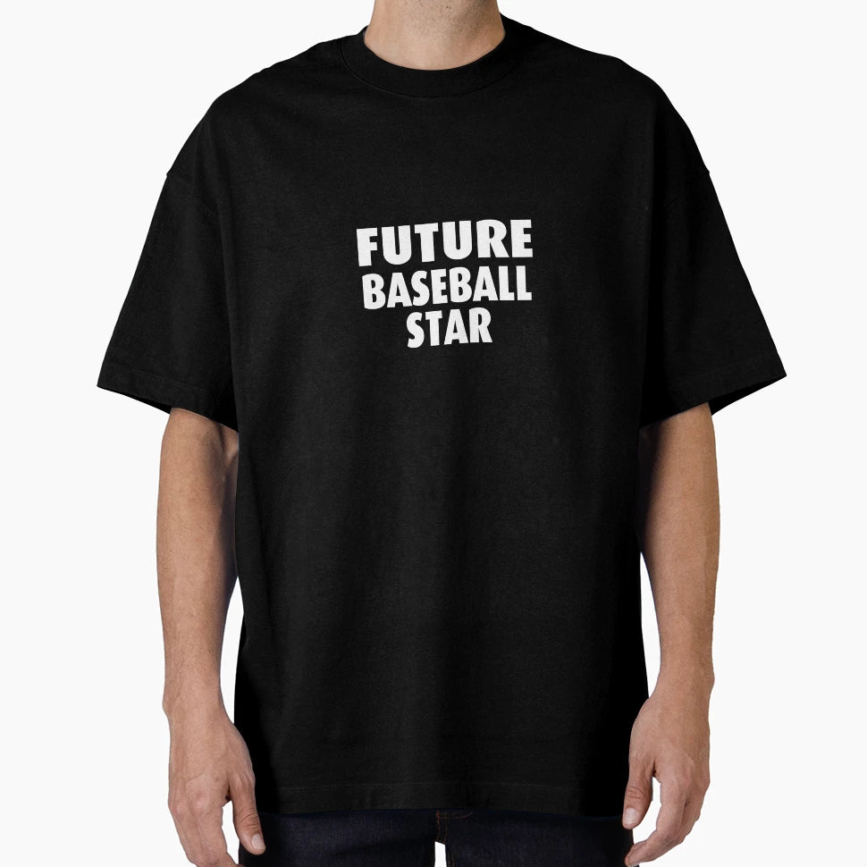 Future Baseball Star T-Shirt - Custom Art Print Men Women - T-Shirt, Sweatshirt, Hoodie