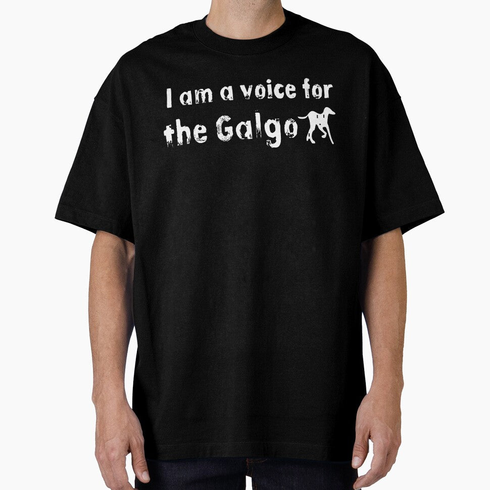 I am a voice for the galgo Horse by URBANBOX - Adult & Kids T-Shirts, Sweatshirts & Hoodies apparel design preview 1