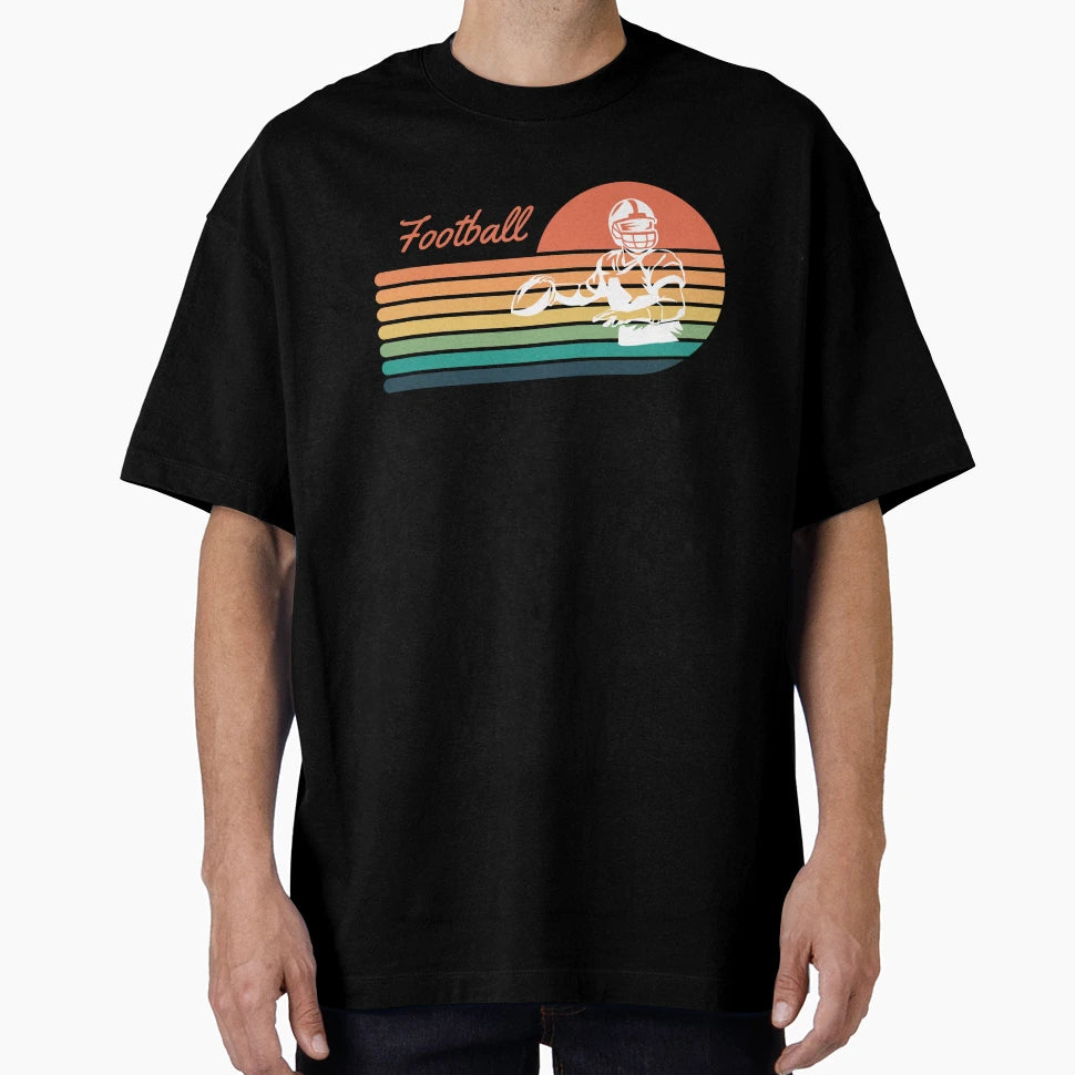 Football Sunset T-Shirt - Novelty Apparel for Adults - T-Shirt, Sweatshirt, Hoodie