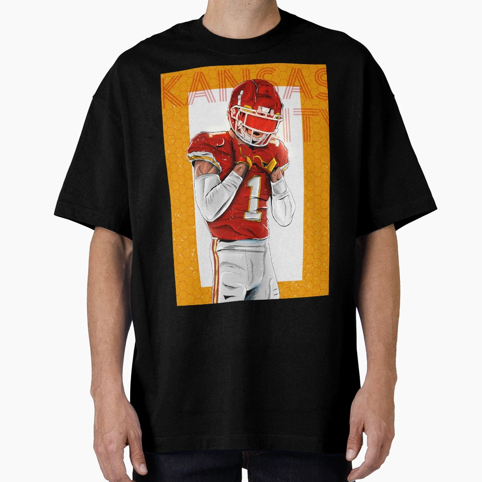 Nfl Chiefs Player T-Shirt - Fun Novelty Design for Adults - T-Shirt, Sweatshirt, Hoodie