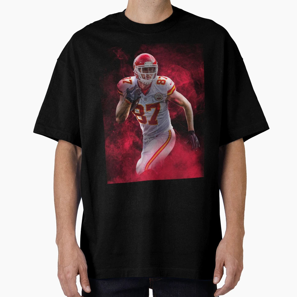T Kelce Kansas City Sports Art T-Shirt - Aesthetic Graphic Men Women - T-Shirt, Sweatshirt, Hoodie
