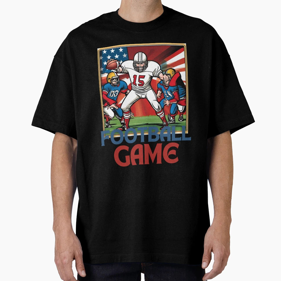 American Foot Ball T-Shirt - Aesthetic Graphic Men Women - T-Shirt, Sweatshirt, Hoodie