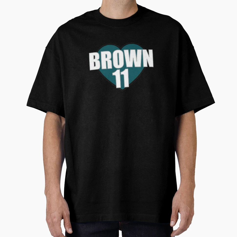 J Brown Heart T-Shirt - Casual Everyday Wear Men Women - T-Shirt, Sweatshirt, Hoodie