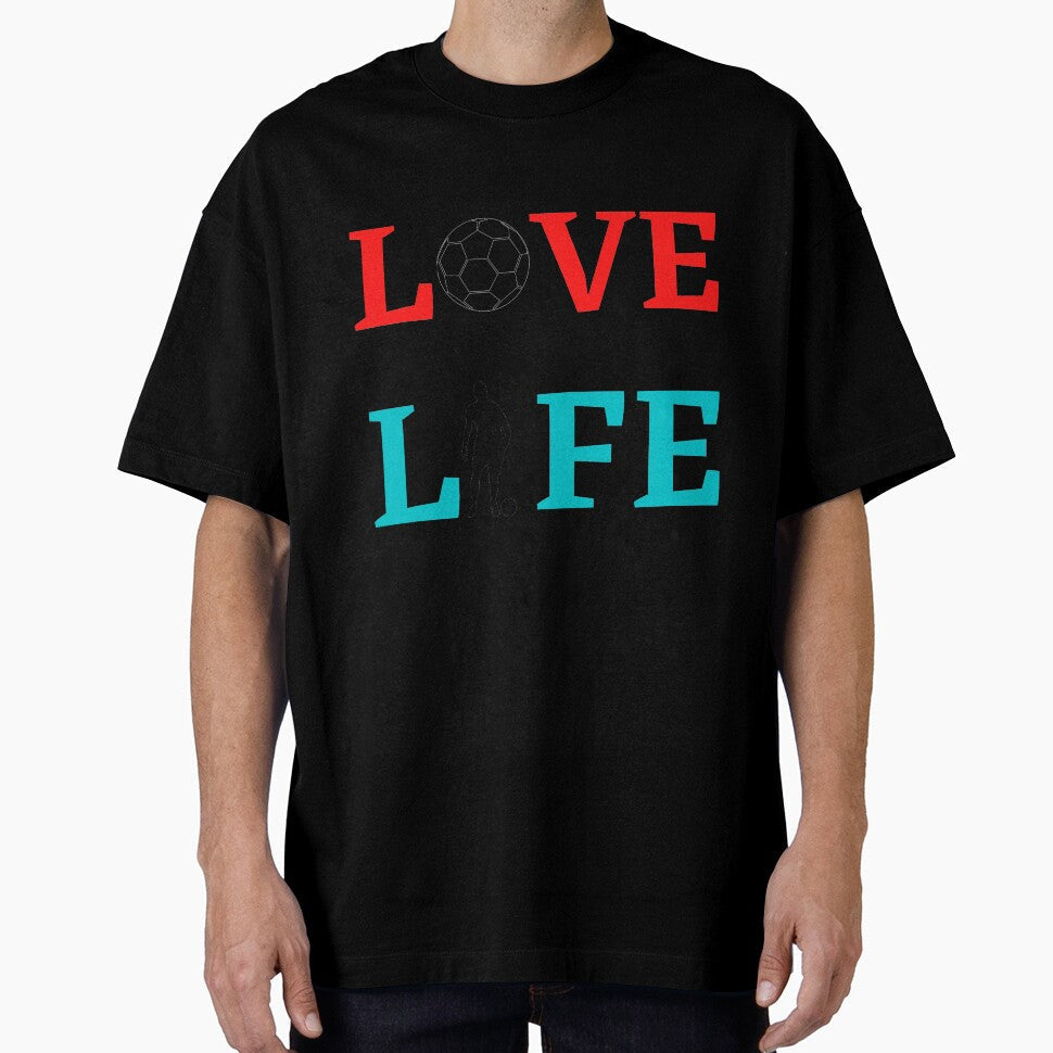 Love for football by IZ-STAR - Adult & Kids T-Shirts, Sweatshirts & Hoodies apparel design preview 1
