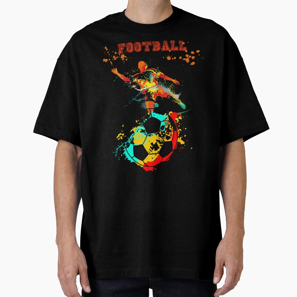 Football T-Shirt - Graphic Print Men Women - T-Shirt, Sweatshirt, Hoodie