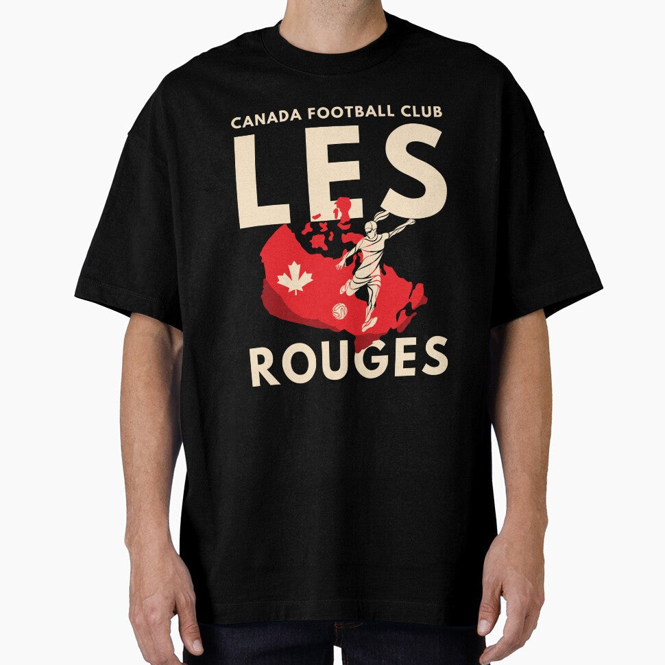 Les Rouges-Team Canada-Canada Soccer Team-Canada - Adult & Kids T-Shirts, Sweatshirts & Hoodies apparel design preview 1