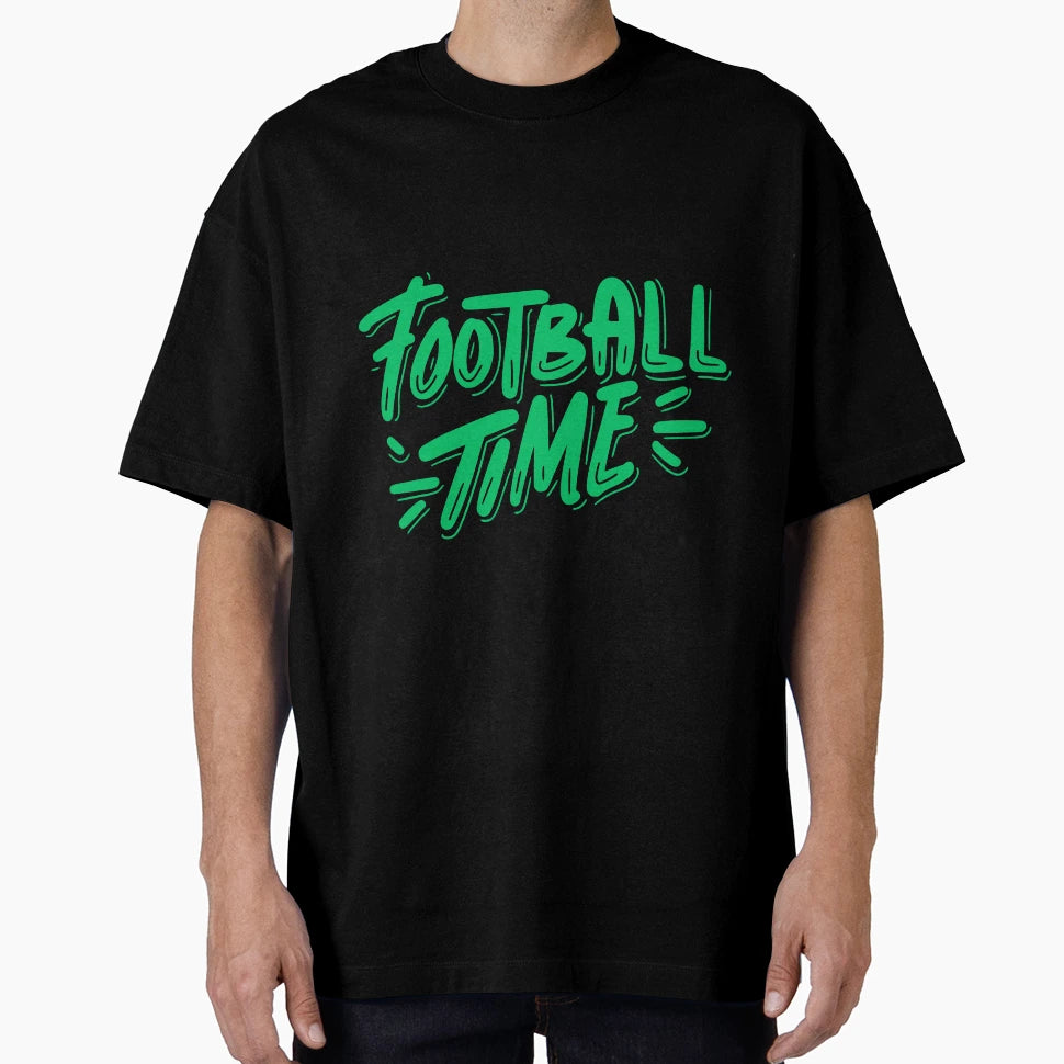 Football Time Football T-Shirt - Fun Novelty Design for Adults - T-Shirt, Sweatshirt, Hoodie