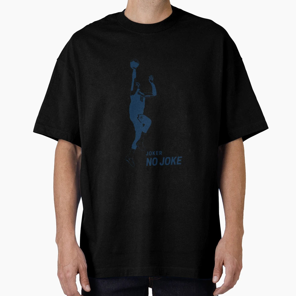 Joker No Joke Nikola Jokic T-Shirt - Minimalist Print Men Women - T-Shirt, Sweatshirt, Hoodie