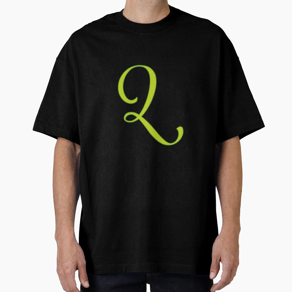 Letter Q T-Shirt - Trendy Graphic for Adults - T-Shirt, Sweatshirt, Hoodie