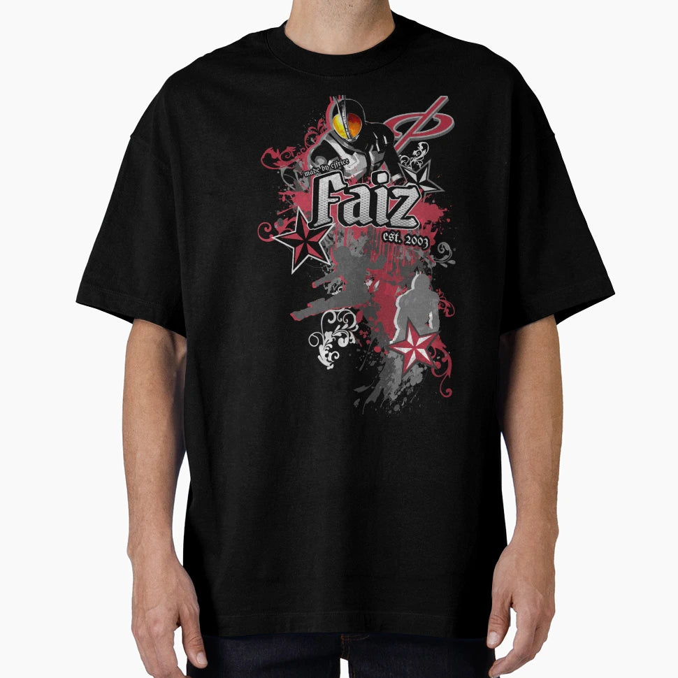 Kamen Rider Faiz Street T-Shirt - Streetwear Style for Adults - T-Shirt, Sweatshirt, Hoodie