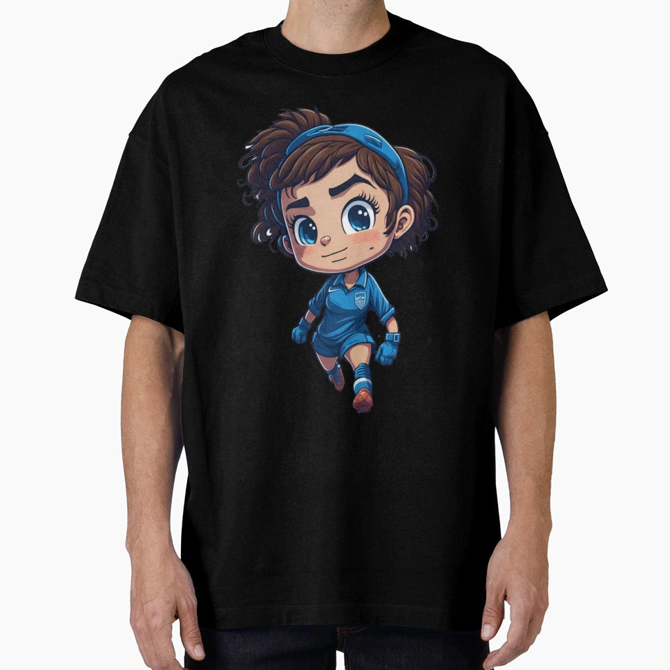 Soccer Blue 1 T-Shirt - Streetwear Style Unisex - T-Shirt, Sweatshirt, Hoodie