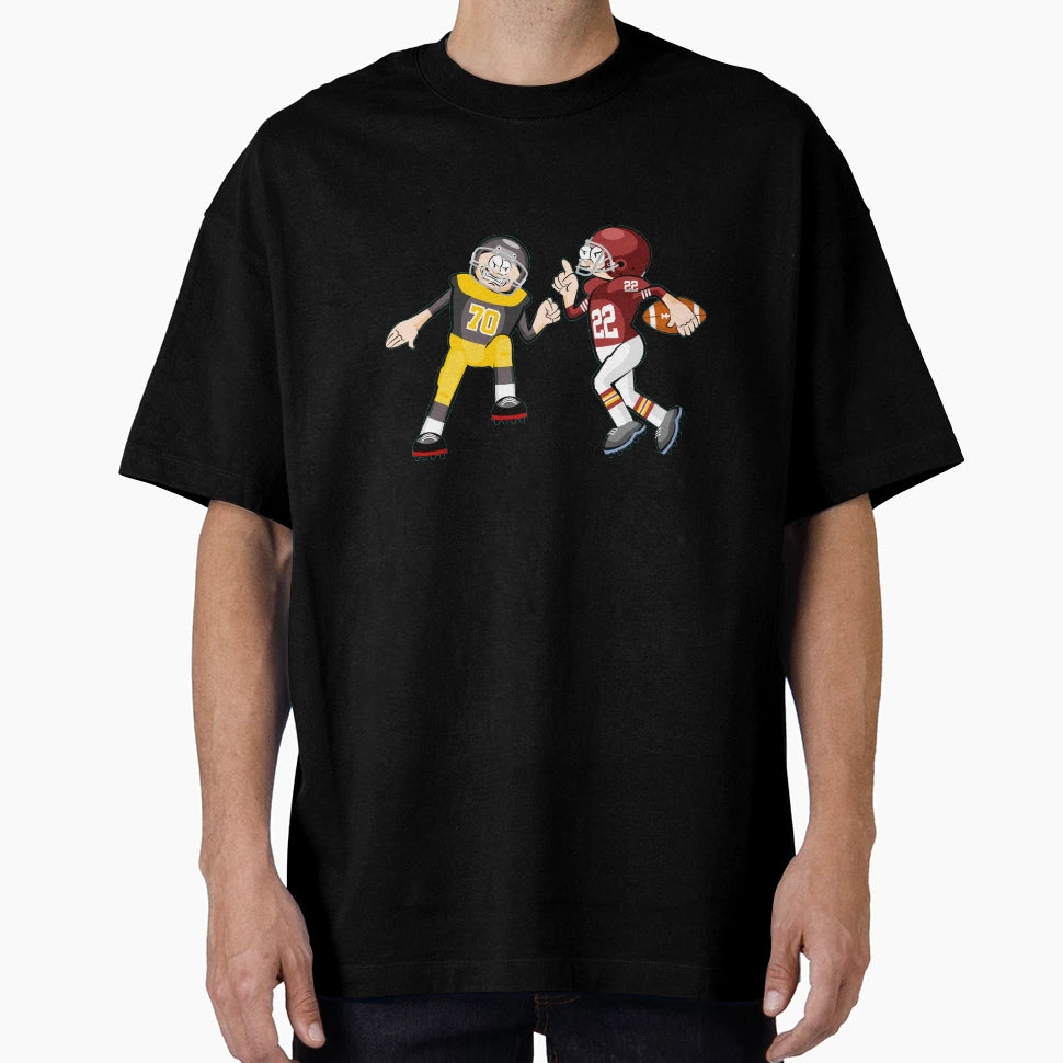 American Football Cartoon 11 41 T-Shirt - Casual Everyday Wear for Adults - T-Shirt, Sweatshirt, Hoodie