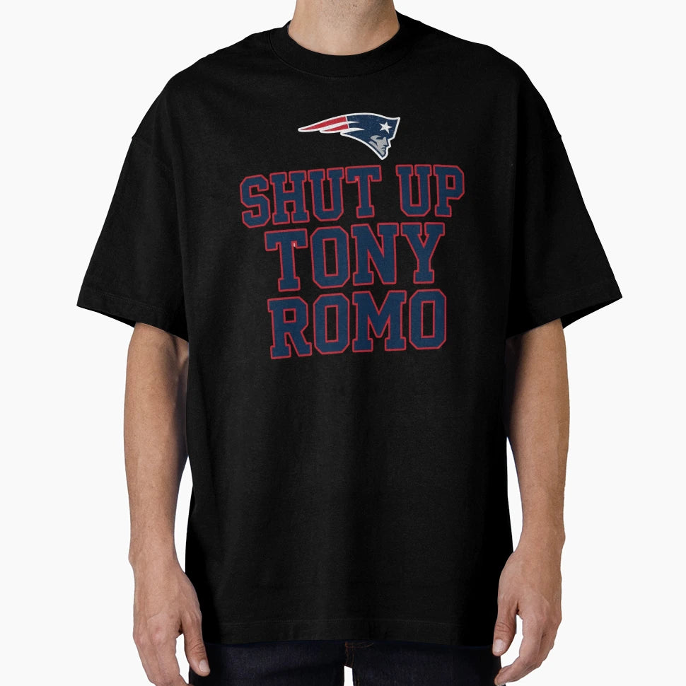 Shut Up Tony Romo T-Shirt - Aesthetic Graphic for Adults - T-Shirt, Sweatshirt, Hoodie