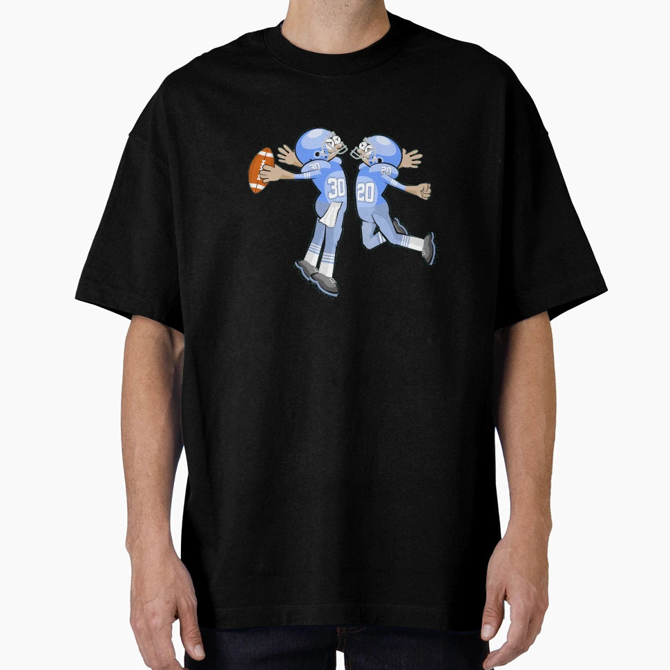 American Football Cartoon 32 41 T-Shirt - Novelty Apparel Unisex - T-Shirt, Sweatshirt, Hoodie