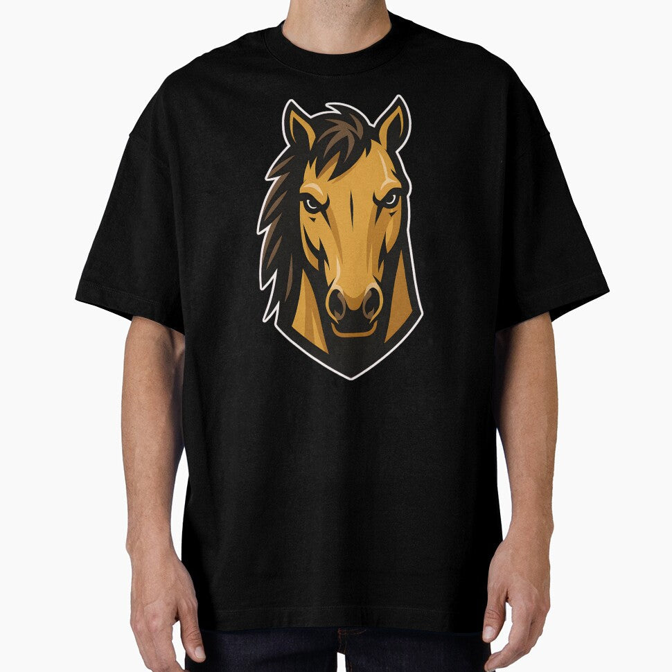 Buckskin Horse Art Adorable Cartoon and Classic - Adult & Kids T-Shirts, Sweatshirts & Hoodies apparel design preview 1