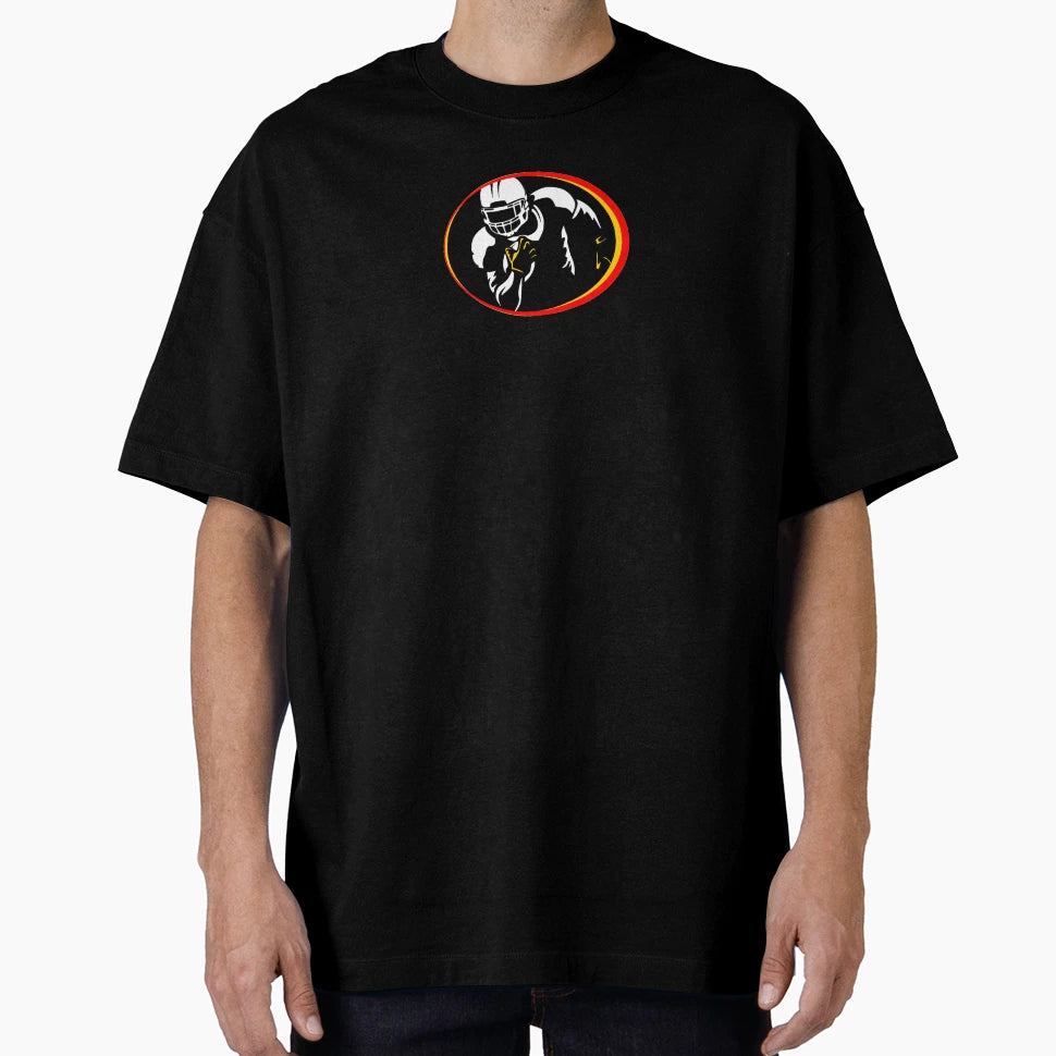 Running Football Player T-Shirt - Unique Graphic Unisex - T-Shirt, Sweatshirt, Hoodie