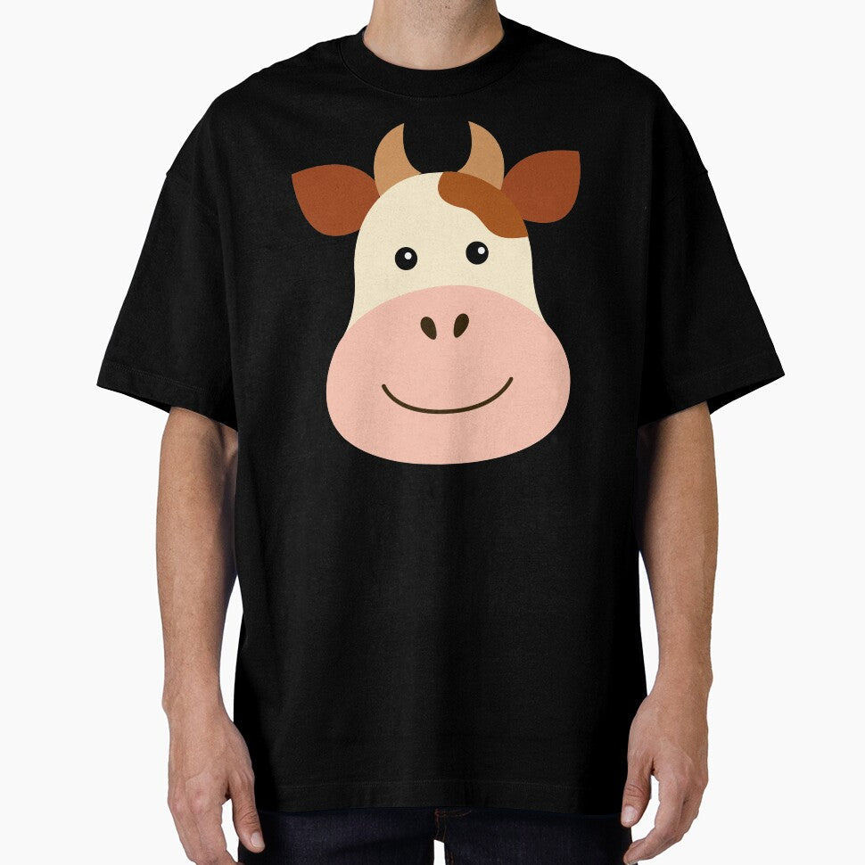 Bull head face dairy cow by samshirts - Adult & Kids T-Shirts, Sweatshirts & Hoodies apparel design preview 1
