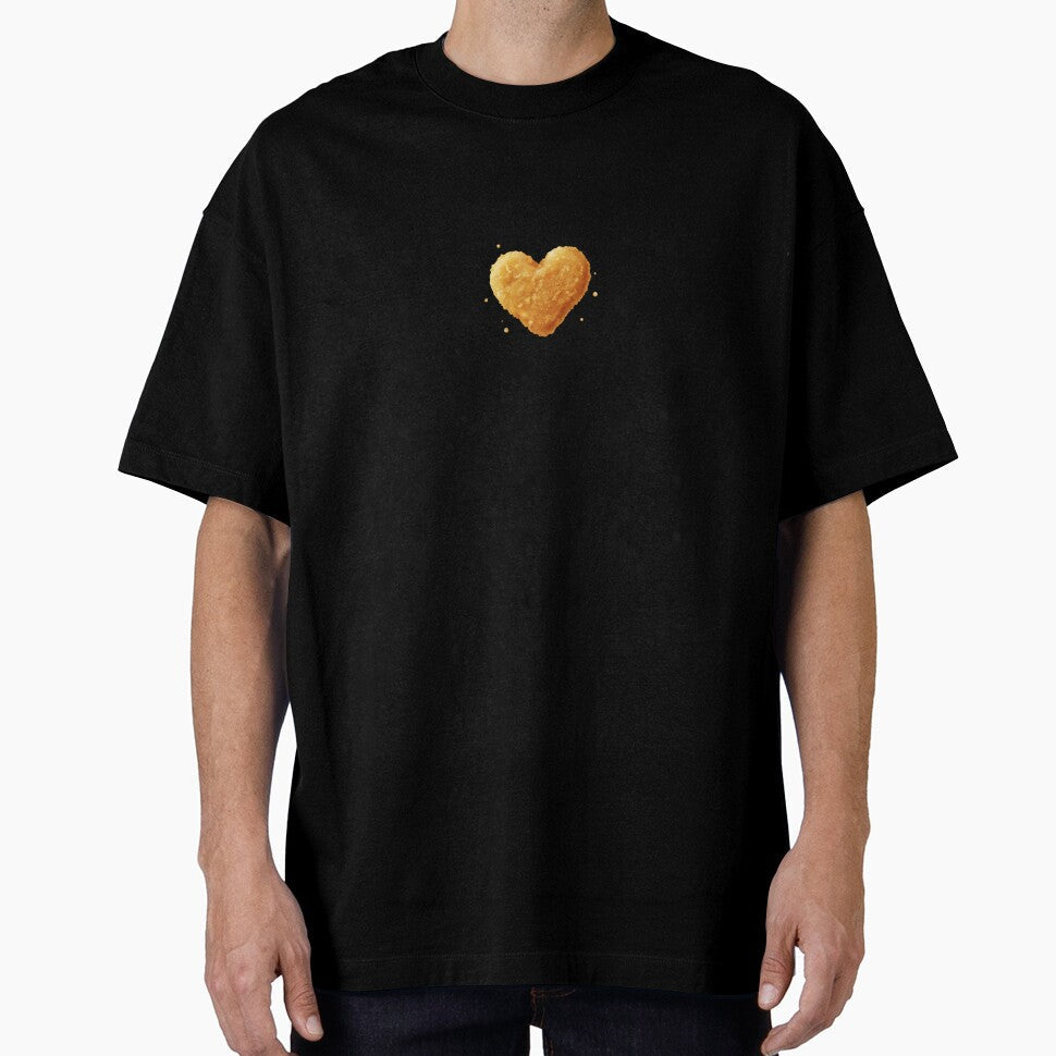 Chicken Nugget Heart by Birdie and Flynn - Adult & Kids T-Shirts, Sweatshirts & Hoodies apparel design preview 1