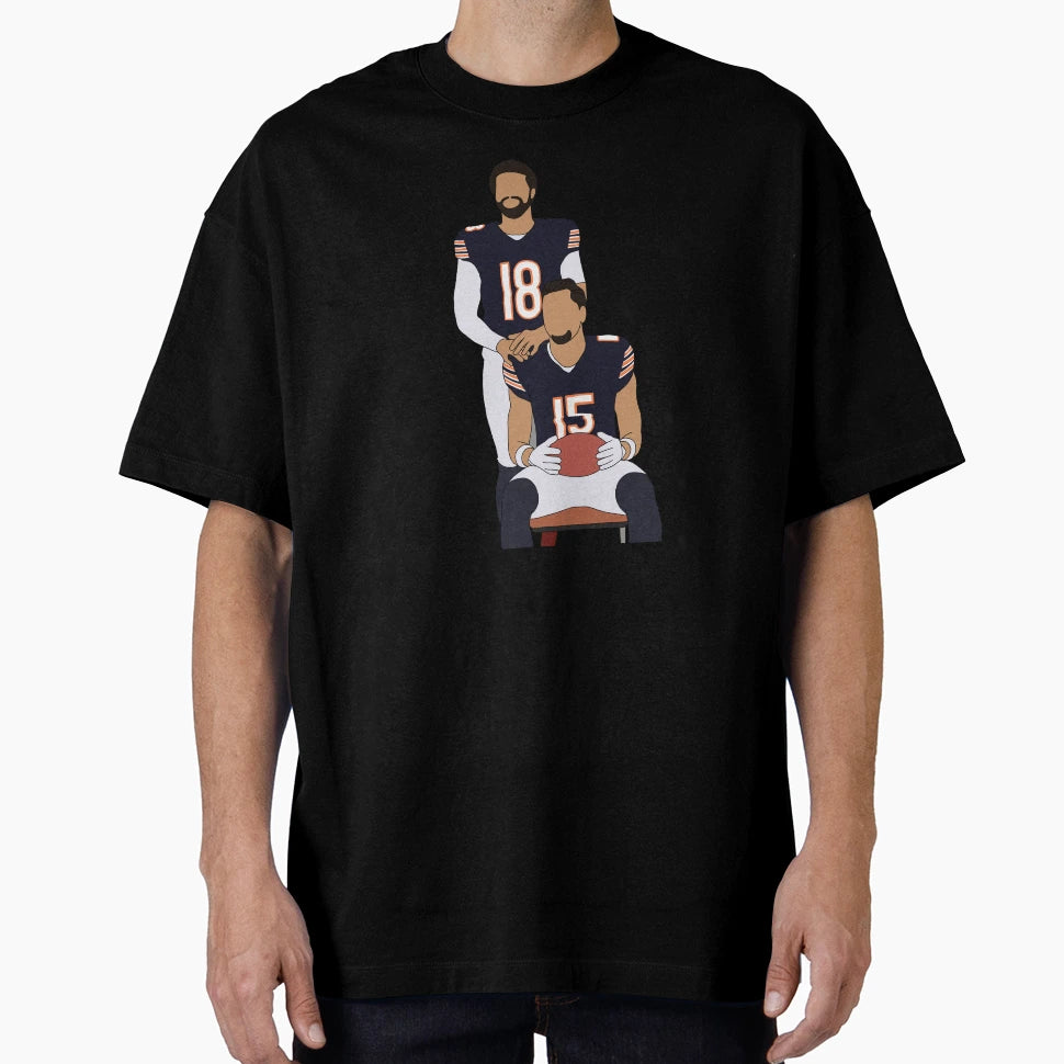 Team Spirit Dual Pose T-Shirt - Novelty Apparel for Adults - T-Shirt, Sweatshirt, Hoodie